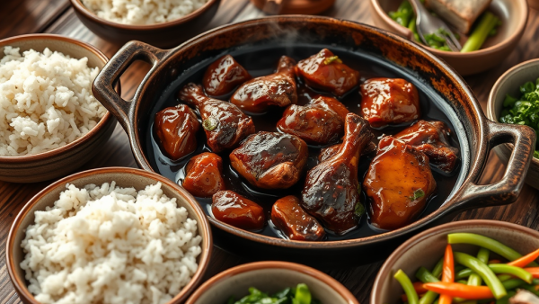 soy sauce chicken - ai generated - Belonging Across Cultures - Yang-May Ooi @TigerSpiritUK